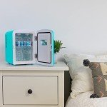 Koolatron Retro Mini 4L Portable Fridge - Aqua