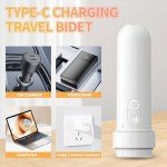 Travel-Friendly Rechargeable Bidet with 3 Modes