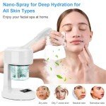 Portable Nano Ionic Facial Steamer with Rotating Arm