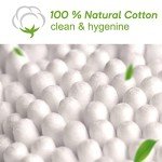 1000 Bamboo Cotton Swabs with Storage Box