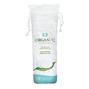 Organyc Biodegradable Organic Cotton Rounds (70 Count)
