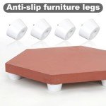 30pcs Non-Slip Rubber Feet for Cutting Boards