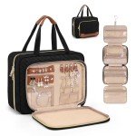 Luxury Hanging Toiletry Bag for Women - Waterproof