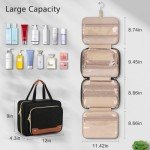 Luxury Hanging Toiletry Bag for Women - Waterproof