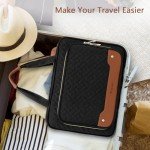 Luxury Hanging Toiletry Bag for Women - Waterproof