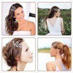 Sparkly Rhinestone Snake Hair Clips - 2 Pack