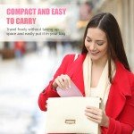 LED Makeup Bag with Adjustable Mirror Light