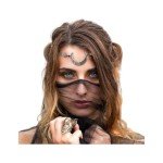 Bohemian Silver Crescent Moon Head Chain for Women