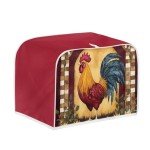 Sunflower Rooster 4-Slice Toaster Cover