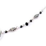 Bohemian Silver Crescent Moon Head Chain for Women