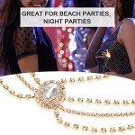 Vintage Gold Head Chain for Girls and Women