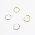 Hair Jewelry for Dreadlocks and Braids - Silver & Gold