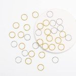 Hair Jewelry for Dreadlocks and Braids - Silver & Gold