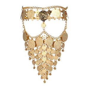 Beaupretty Women's Masquerade Mask with Face Chain