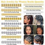 262 Pcs Dreadlock and Braid Hair Accessories