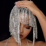 Tassel Rhinestone Flapper Headpiece for Women