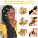 262 Pcs Dreadlock and Braid Hair Accessories
