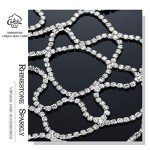 Crystal Hair Chain with Rhinestones for Women
