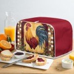 Sunflower Rooster 4-Slice Toaster Cover