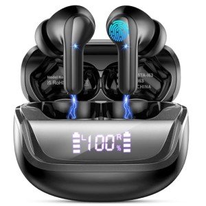 Bluetooth 5.4 Wireless Earbuds with Noise Cancelling