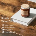 Yaheetech Rustic Lift Top Coffee Table with Storage