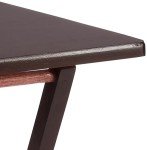 Amazon Basics Set of 4 Foldable Wooden Side Tables