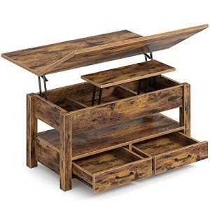 Rolanstar Multi-Function Lift Top Coffee Table