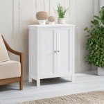 VASAGLE Freestanding Bathroom Storage Cabinet with Shelves