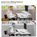 Rolanstar 55-Inch LED Desk with Power Outlets