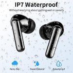 Bluetooth Wireless Earbuds with Noise Cancelling Mic