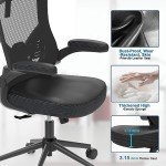 AONELAS Ergonomic Mesh Desk Chair - Black