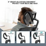 AONELAS Ergonomic Mesh Desk Chair - Black