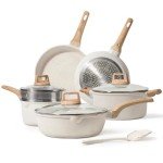 10-Piece Non-Stick Granite Cookware Set