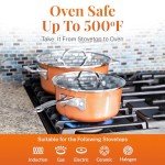 Gotham Steel 10-Piece Nonstick Cookware Set