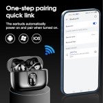 Bluetooth 5.3 Wireless Earbuds with 40Hrs Playtime