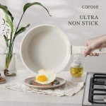 CAROTE 11-Piece Nonstick Cookware Set with Removable Handles