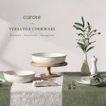 CAROTE 11-Piece Nonstick Cookware Set with Removable Handles