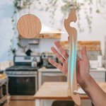 Wooden Oven Rack Puller Tool for Safe Baking