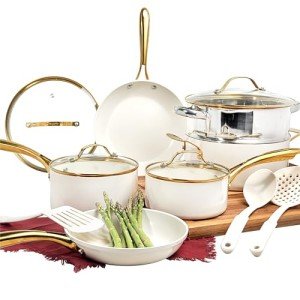 Gotham Steel 15-Piece Ceramic Cookware Set