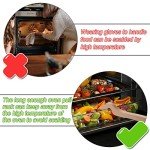 Wooden Oven Rack Puller Tool for Safe Baking