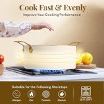 Gotham Steel 15-Piece Ceramic Cookware Set