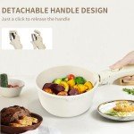 YASHE 13-Piece Nonstick Granite Cookware Set