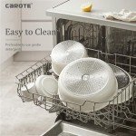21-Piece Nonstick Induction Cookware Set with Removable Handle