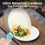 7-Piece Ceramic Non-Stick Cookware Set