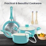 7-Piece Ceramic Non-Stick Cookware Set