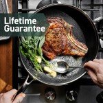 Nonstick 12-Inch Fry Pan with Glass Lid