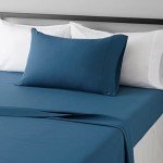 Soft Microfiber 3-Piece Twin Bed Sheet Set - Dark Teal