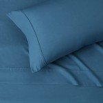 Soft Microfiber 3-Piece Twin Bed Sheet Set - Dark Teal