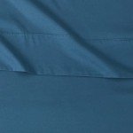 Soft Microfiber 3-Piece Twin Bed Sheet Set - Dark Teal