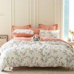 Floral Queen Duvet Cover Set with Pillowcases